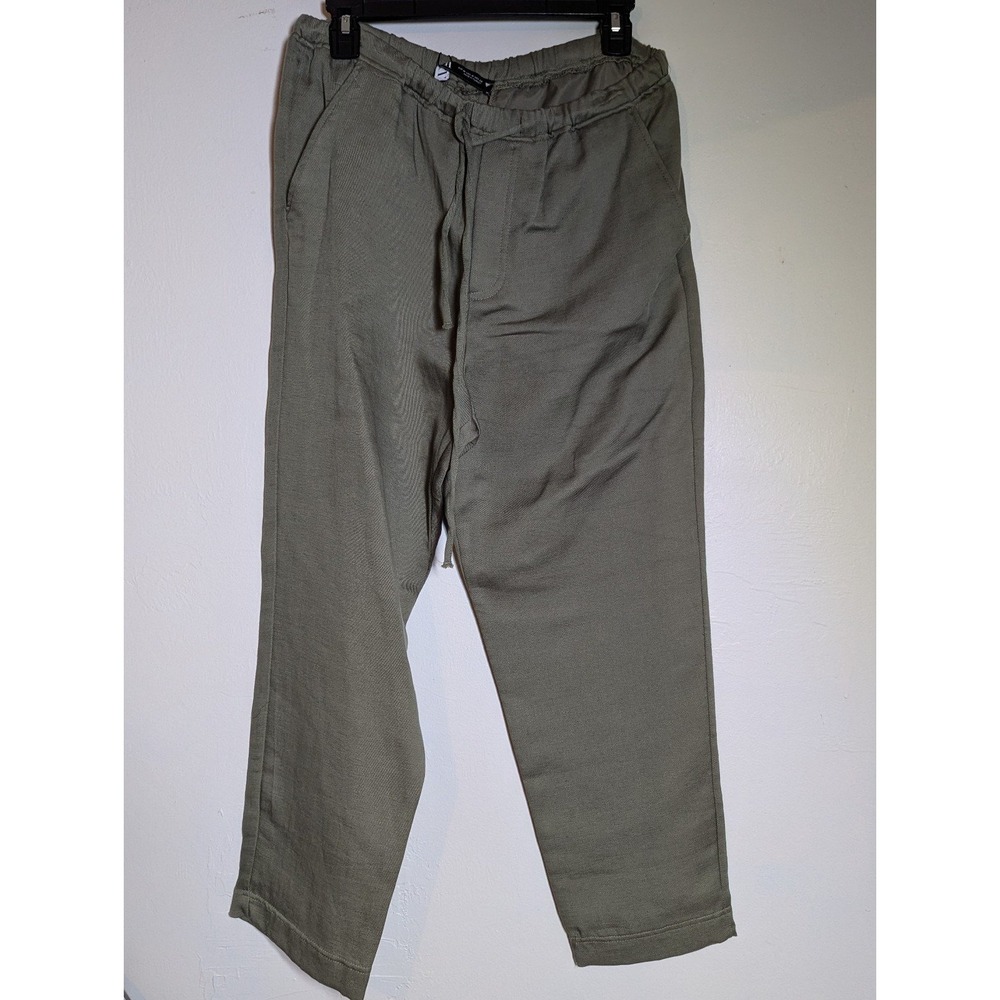 Zara New Green Pants Made in Turkey